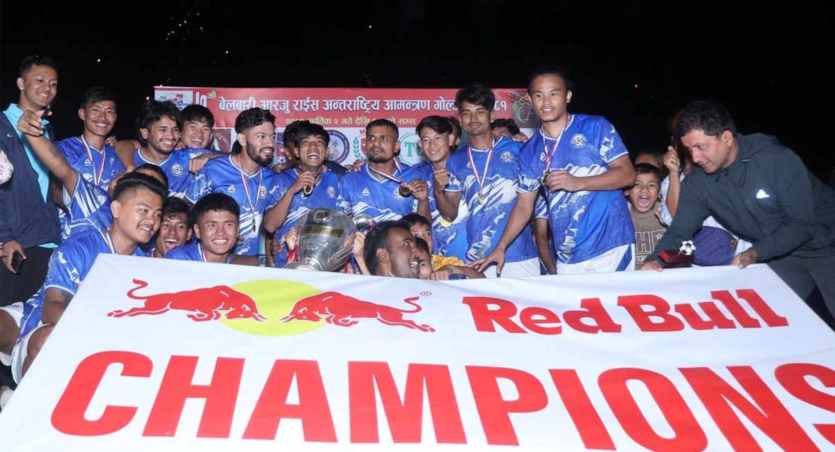 बेलबारी गोल्डकपको उपाधि झापा–११ लाई