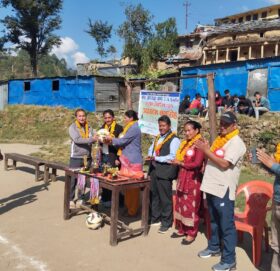 बडिमालिका ८ को वडा अध्यक्ष फुटवल कप प्रतियोगिता सुरु