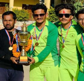 बडीमालिका इमर्जिङ कप २०८१ को उपाधी बाजुरा क्रिकट क्लबले जित्याे