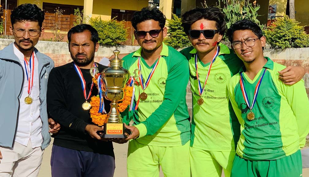 बडीमालिका इमर्जिङ कप २०८१ को उपाधी बाजुरा क्रिकट क्लबले जित्याे