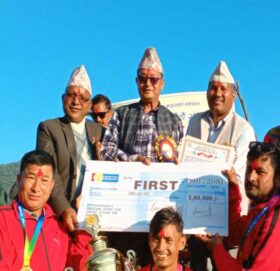 छेडेदह गोल्डकप छैटाैँ संस्करणकाे बिजेता बन्याे कन्सर्न र उपबिजेता बडीमालिका