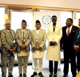 राष्ट्रियसभा अध्यक्ष दाहालको आइपीयू अध्यक्ष र महासचिवसँग शिष्टाचार भेट