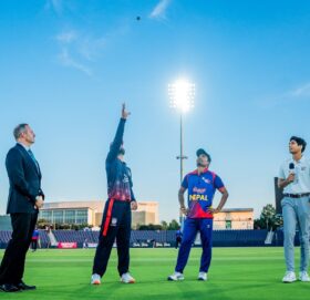 सुपर ओभरमा अमेरिकालाई हराउँदै नेपालले अन्तिम खेलअघि नै जित्यो सिरिज