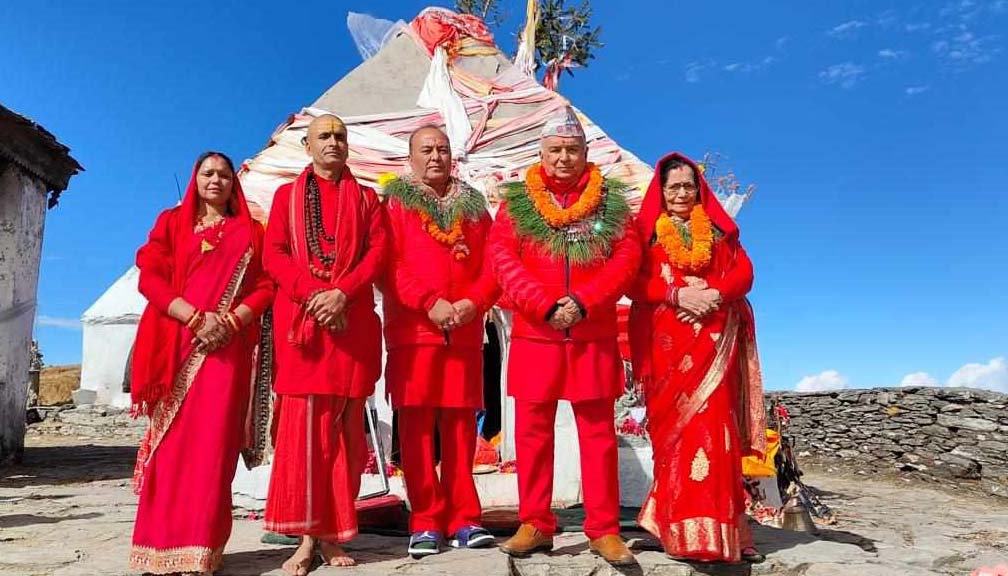 राष्ट्रपति पौडेलद्वारा प्रसिद्ध धार्मिकस्थल बडीमालिकाको दर्शन