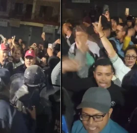 रवि पक्राउ परेपछि रातभर रास्वपा कार्यकर्ताको नाराबाजी