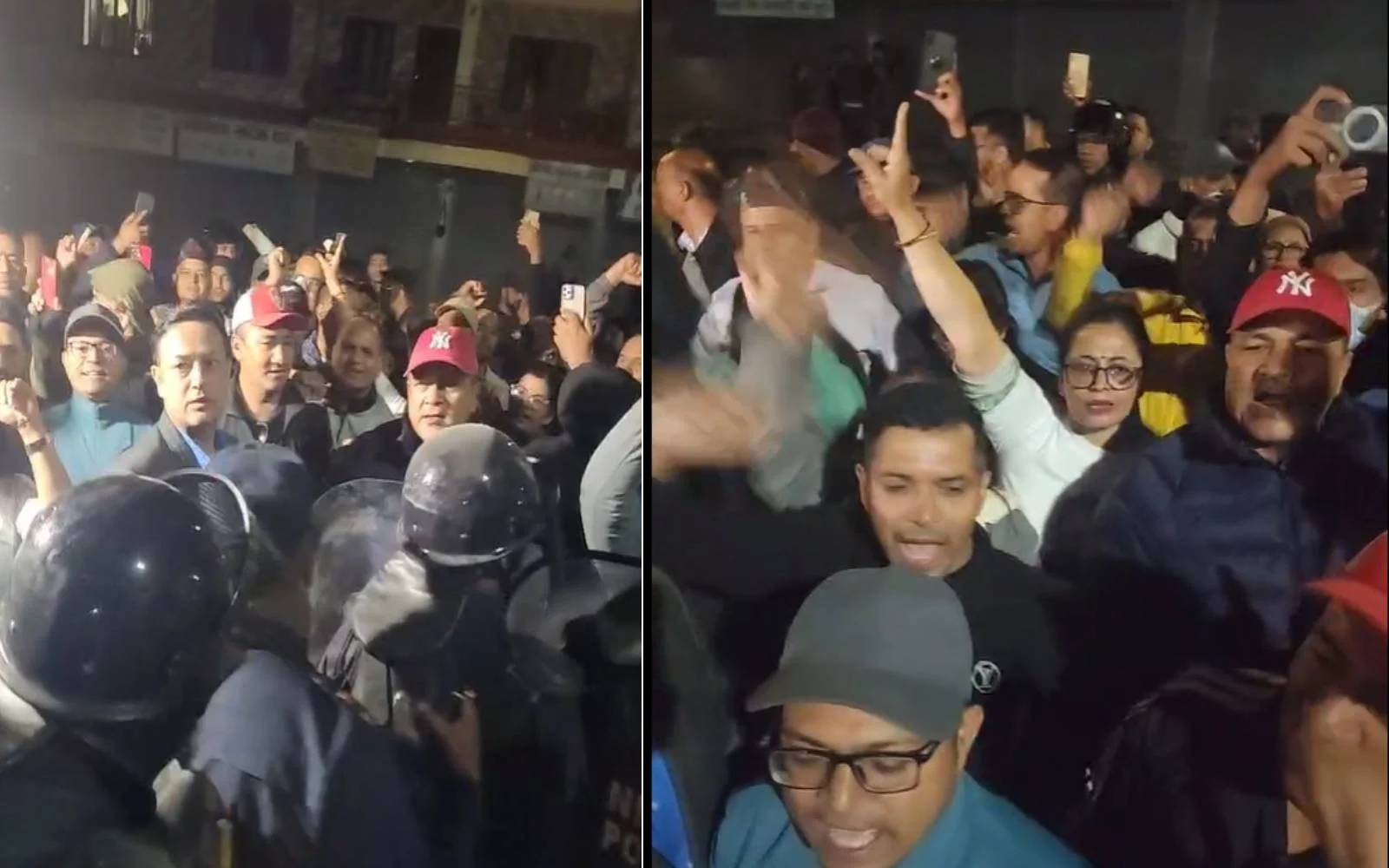 रवि पक्राउ परेपछि रातभर रास्वपा कार्यकर्ताको नाराबाजी