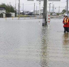 जापानमा भारी वर्षा, २ लाख मानिसलाई सुरक्षित स्थानमा जान आग्रह