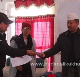 बुढीगंगा नगरपालिकामा उत्थानशिल परियोजनाको शुभारम्भ