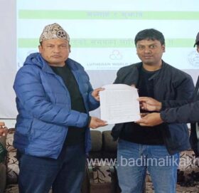 बडिमालिका नगरपालिकामा उत्थानशिल परियोजनाको शुभारम्भ