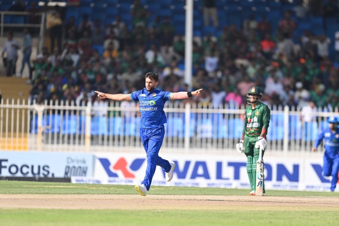बंगलादेश पाँच विकेटले पराजित हुँदा अफगानिस्तानले जित्यो सिरिज