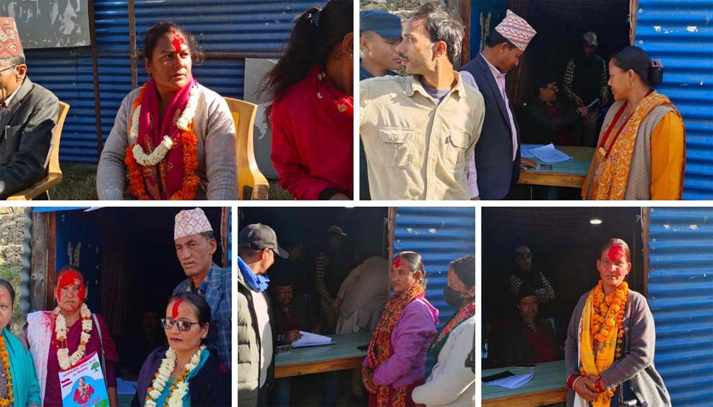 बाजुराको स्वामीकार्तिकमा उपाध्यक्षका लागि पाँच दलले गराए उम्मेदवारी दर्ता