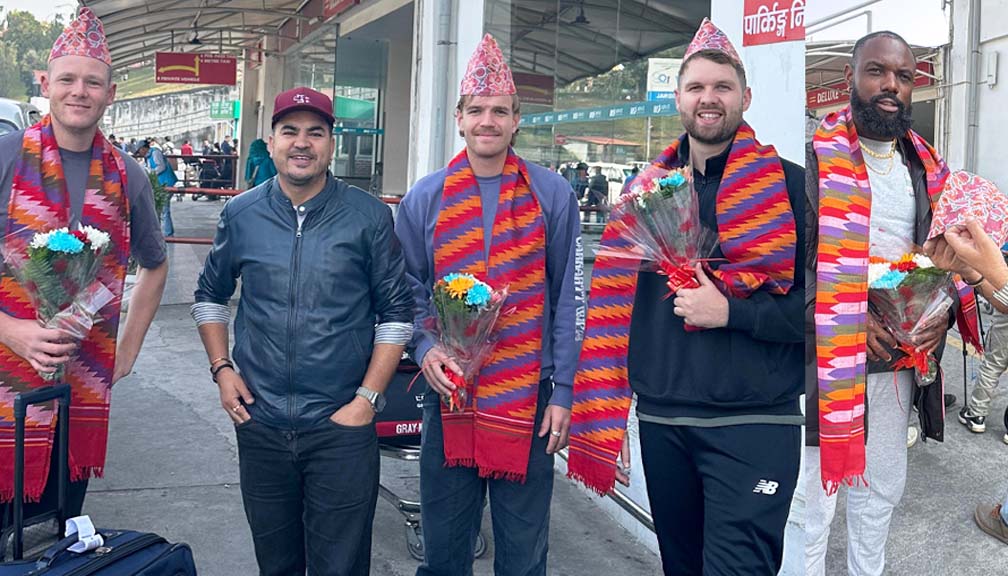 एनपीएल खेल्न आइपुगे ११ देशका २७ खेलाडी, धवन आज आउँदै