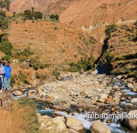 बाजुराकाे दानसाँघु खोलामा बेलिब्रिज शिलान्यास