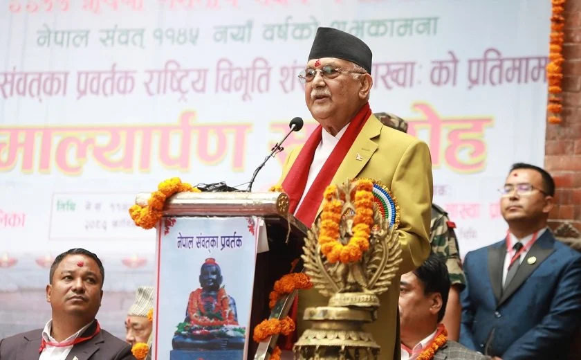 नेपाल भाषालाई पाठ्यक्रममा समावेश गर्न सरकारले प्रक्रिया अगाडि बढाउँछ : प्रधानमन्त्री ओली