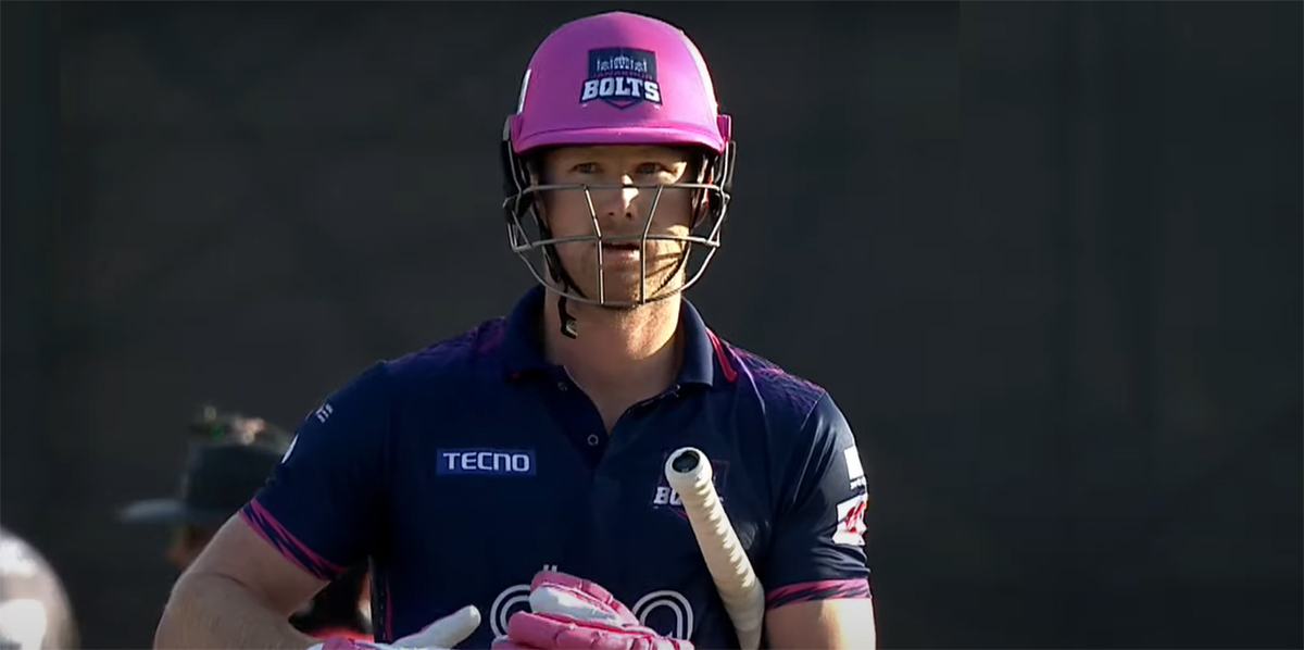 एनपीएलमा जेम्स निसमको कीर्तिमानी अर्धशतक