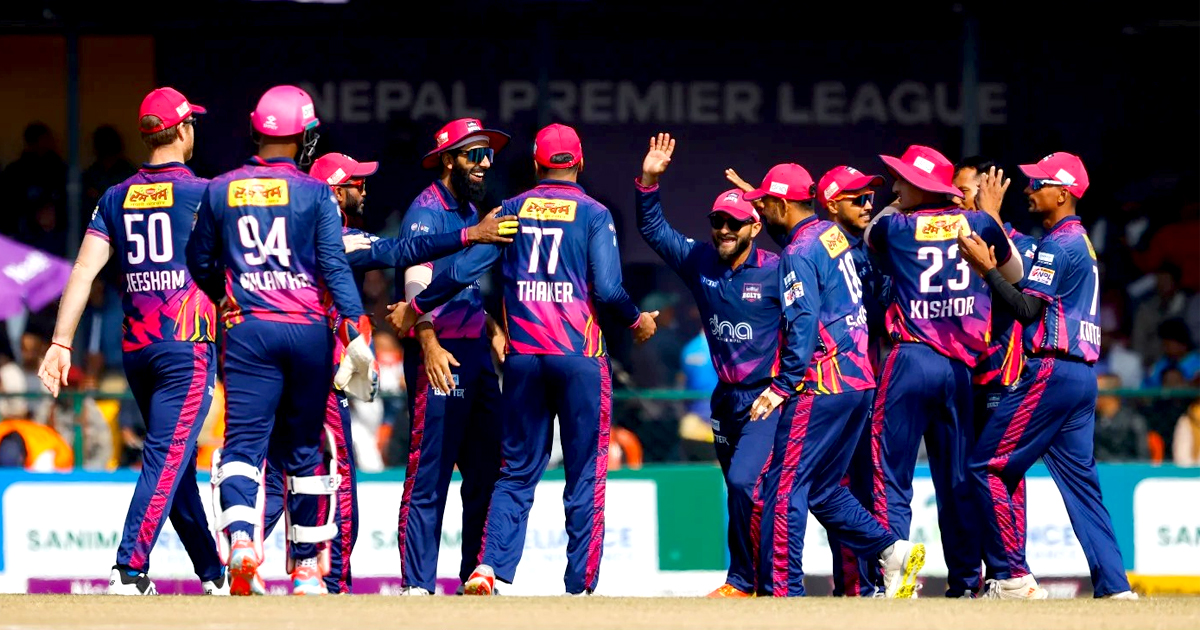 सुदूरपश्चिमलाई हराउँदै जनकपुरले जित्यो एनपीएलको उपाधि