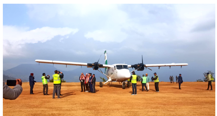 अछामको कमलबजार विमानस्थलमा तारा एयरको सफल परीक्षण उडान