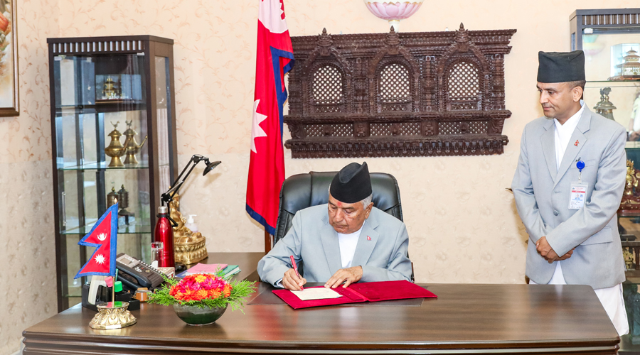 राष्ट्रपति पौडेलबाट जितिया पर्वको शुभकामना