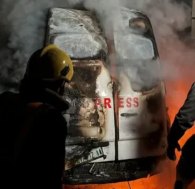 इजरायली आक्रमणमा पाँच पत्रकार मारिए