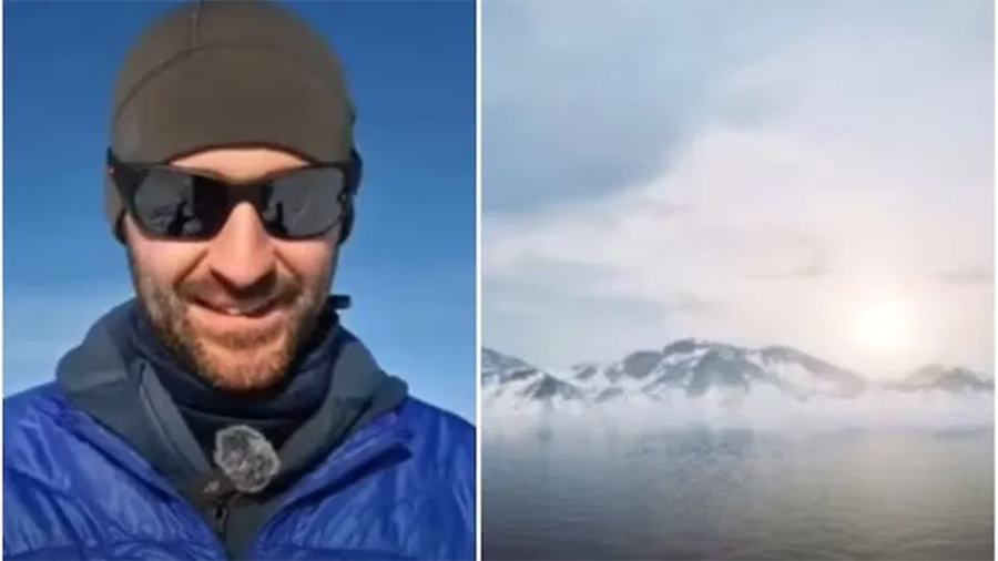 ‘पृथ्वी थेप्चो छ’ भन्ने पुष्टि गर्न आधा करोड खर्चेर अन्टार्कटिका पुगे युट्युबर