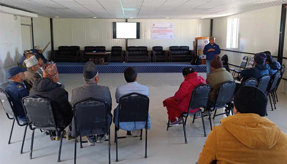 बडिमालिका नगरपालिकाका बिपत पदाधिककारीलाई १ दिने अभिमुखीकरण