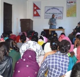 बुढीगंगामा बालविवाह न्युनिकरणका लागि सचेतना अभियान संचालन