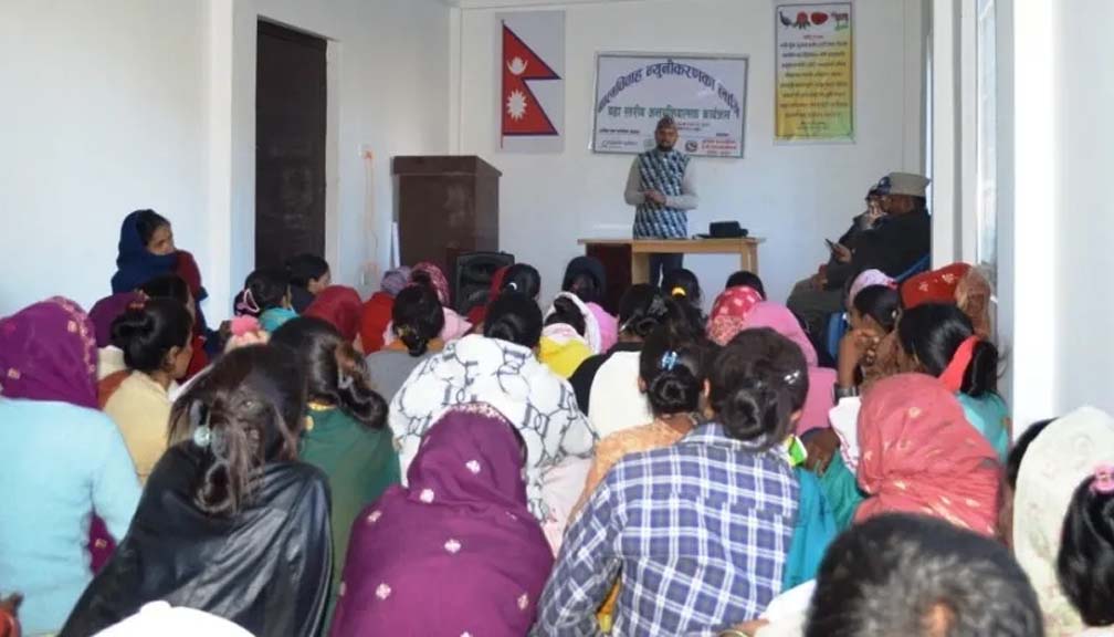 बुढीगंगामा बालविवाह न्युनिकरणका लागि सचेतना अभियान संचालन