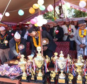 बुढीगंगामा राष्ट्रपति रनिङ शिल्ड प्रतियोगिताको उपाधि भानोदय माविले हात पार्‍यो