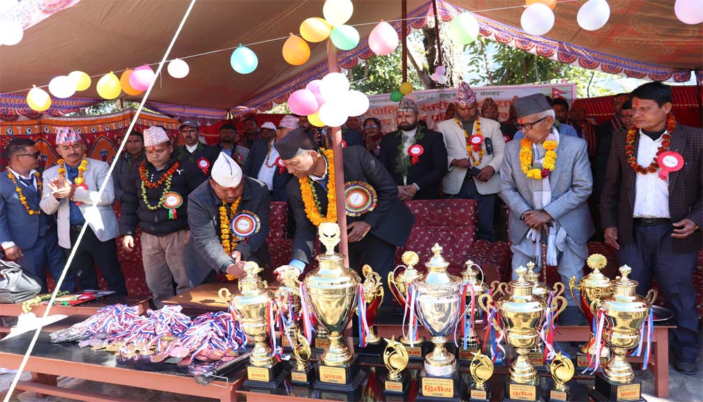 बुढीगंगामा राष्ट्रपति रनिङ शिल्ड प्रतियोगिताको उपाधि भानोदय माविले हात पार्‍यो