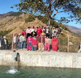 बुढीगंगा नगरपालिका ४ बानेगाउँवासी सिँचाइ सुविधाको पहुँचमा