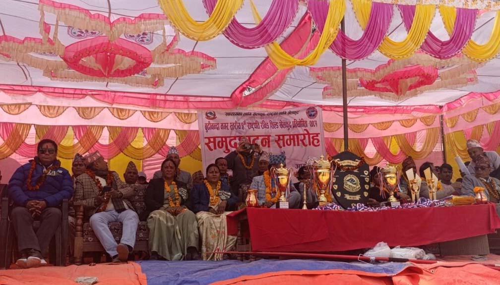 बुढिनन्दा नगरपालिका स्तरिय राष्ट्रपति रनिङ सिल्ड प्रतियोगिता सुरु
