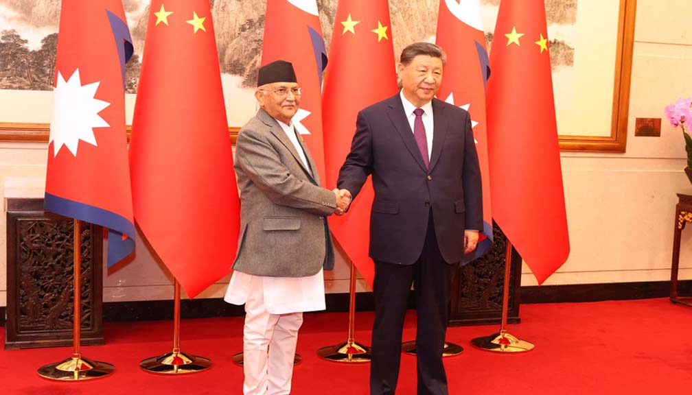 यस्तो छ नेपाल-चीन १२ बुँदे वक्तव्य