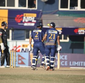 काठमान्डुसँग हारेपछि लुम्बिनी लायन्स प्लेअफ होडबाट बाहिरियो