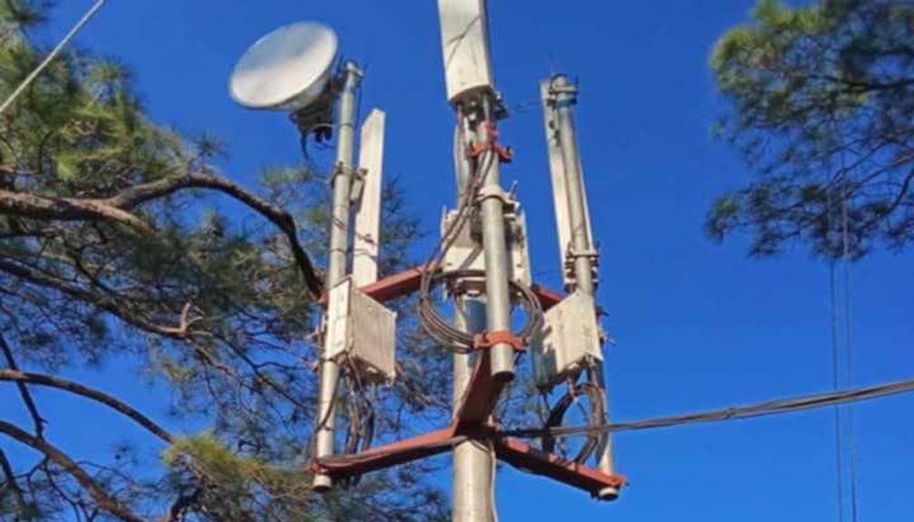 बडिमालिका नगरपालिका ६ काेर्धमा टेलिकमको टावर निर्माणपछी स‌चालनमा आयाे