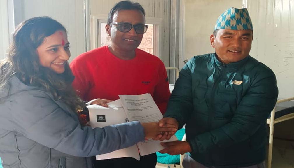 बुढिनन्दा नगरपालिका र स्मार्ट हेल्थ परियोजना बिच सम्झौता