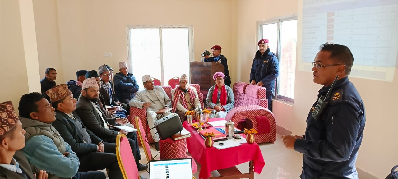 जिल्ला प्रहरी कार्यालयद्वारा बुढीगंगामा नागरिक सुनुवाई कार्यक्रम