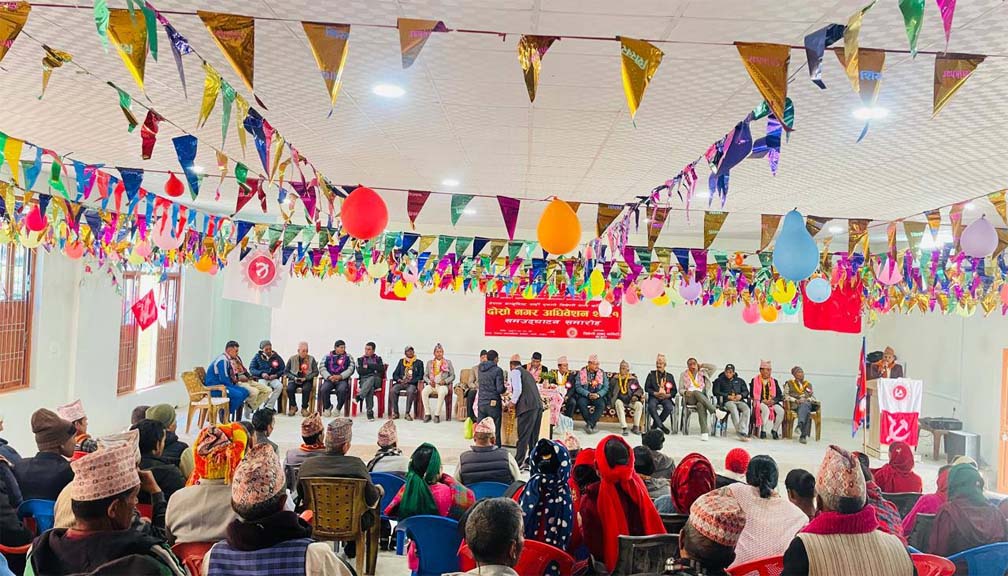 एमाले त्रिवेणी नगर कमिटीमा सर्वसम्मत नयाँ नेतृत्व चयन