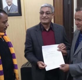 नेकपा बाजुराद्धारा  कोल्टीमा इलाका प्रशासन  स्थापना गर्न गृहमन्त्रीसंग माग