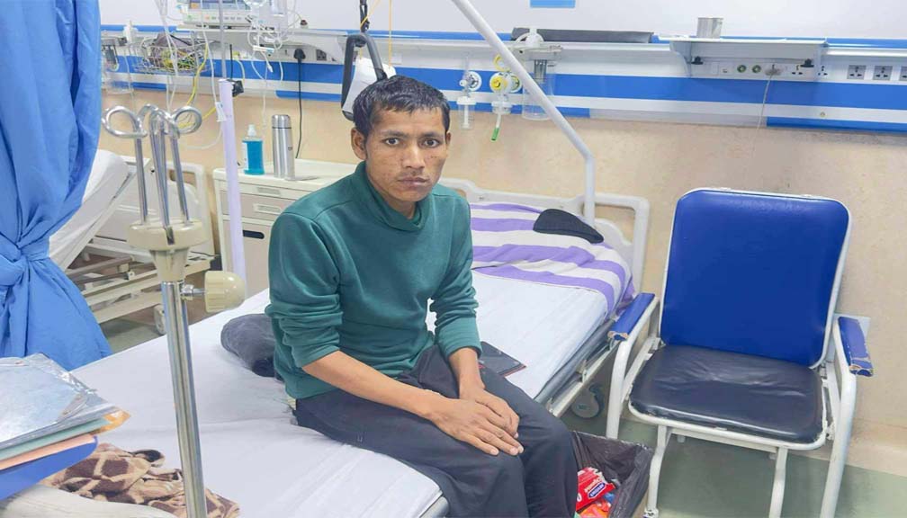 मुटु सम्बन्धी समस्याबाट ग्रसित बुढीगंगाका कृष्णको उपचारमा आर्थिक अभाव