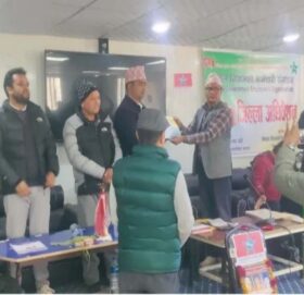 निजामती कर्मचारी संगठन बाजुराको अध्यक्षमा रोकाया