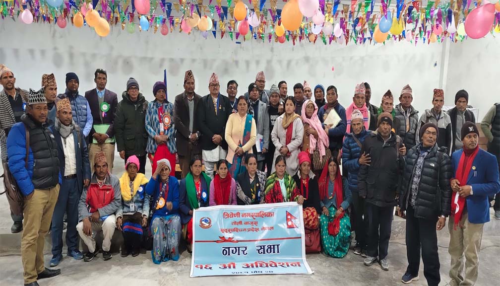 त्रिवेणी नगरपालिकाको १६ औं नगरसभाबाट ६ वटा कार्यविधि पारित गर्दै सम्पन्न