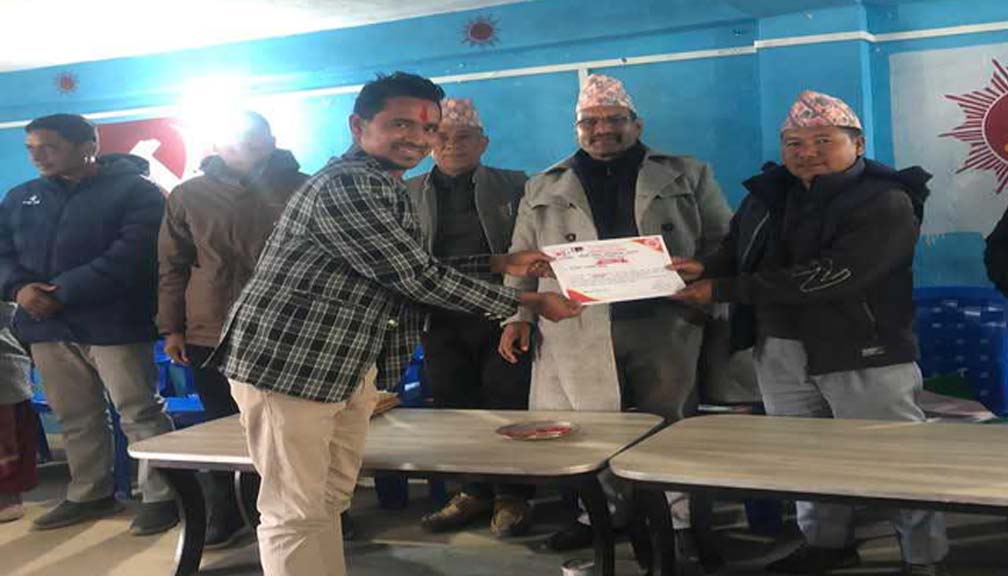 एमाले बडीमालिका नगर कमिटीमा सर्वसम्मत नेतृत्व चयन