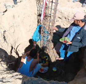 खप्तड छेडेदह -३ काे वडा कार्यालय भवन  शिलान्यास