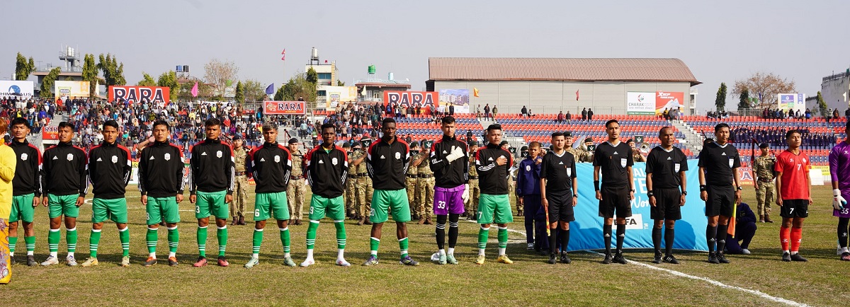 आहा–रारा पोखरा गोल्ड कप फुटबल प्रतियोगिता सुरु