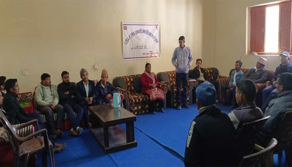 जिसस बाजुराकाे स्थानीय तहमा अनुगमन तथा अन्तरक्रिया कार्यक्रम सम्पन्न