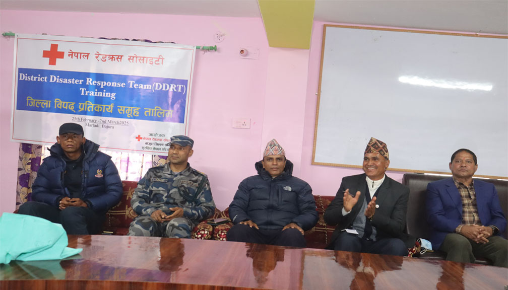 जिल्ला विपद् प्रतिकार्य समूह तालिम मार्तडीमा सुरु