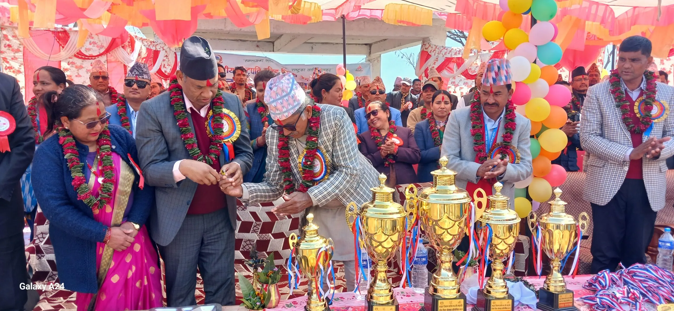 बाजुरामा राष्ट्रपति रनिङ शिल्ड शान्तिपूर्ण सम्पन्न