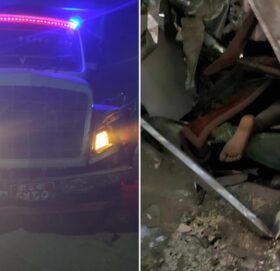 साँखुको सलम्बुटारस्थित आश्रयस्थलमा टिपर छिर्‍यो, तीन जनाको मृत्यु