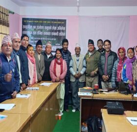 सामुदायिक बनको लेखा व्यबस्थापन तथा लैङिक समानता  तालिम संचालन