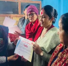 अनेमसंघ बाजुराकाे अध्यक्षमा खाती चयन